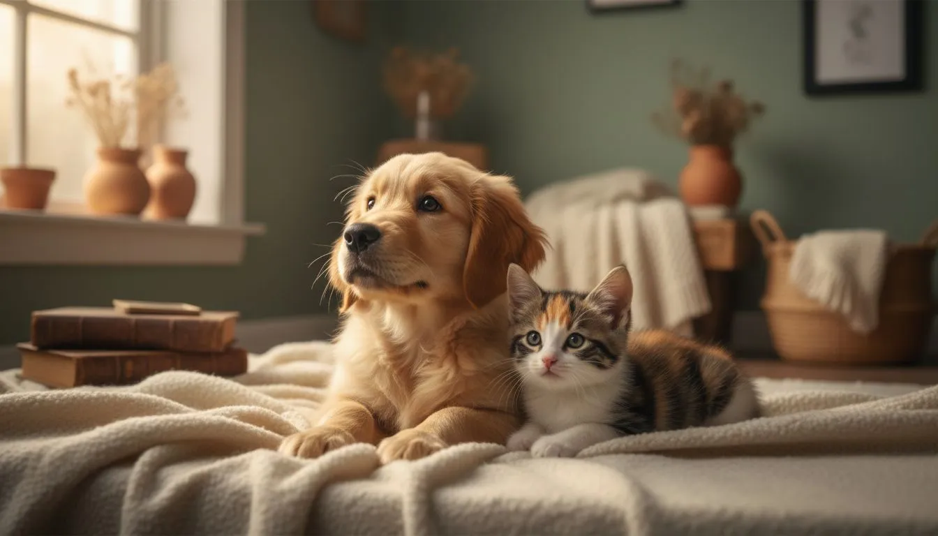 Chiot, chaton : le calendrier de vaccination de la première année